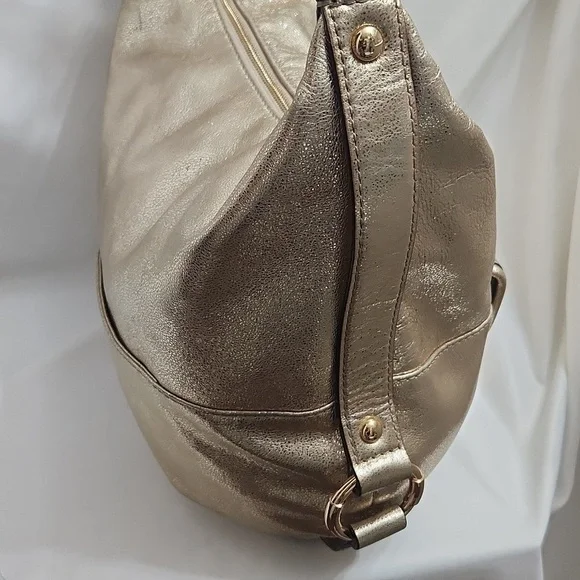 MICHAEL Michael Kors Gold Shoulder Bag - Picture 6 of 16